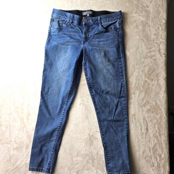 Wit & Wisdom Jeans 12 Skinny Denim Medium Blue Wash - Picture 1 of 11